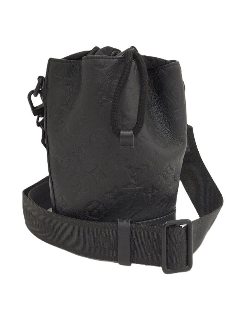 Louis Vuitton Noe Sling Monogram Shadow Noir Bucket Bag